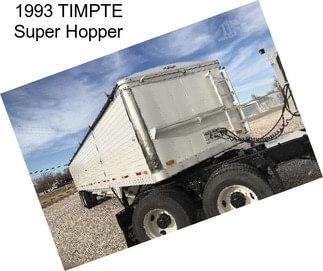 1993 TIMPTE Super Hopper