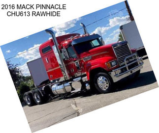 2016 MACK PINNACLE CHU613 RAWHIDE