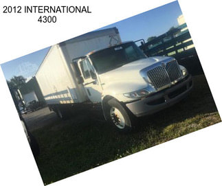 2012 INTERNATIONAL 4300