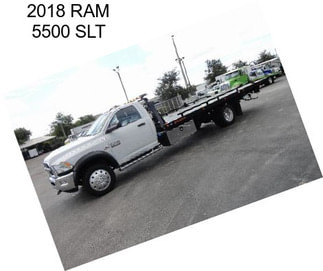 2018 RAM 5500 SLT