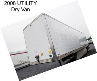 2008 UTILITY Dry Van