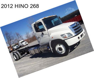 2012 HINO 268