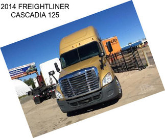 2014 FREIGHTLINER CASCADIA 125