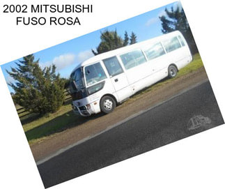 2002 MITSUBISHI FUSO ROSA