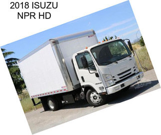 2018 ISUZU NPR HD