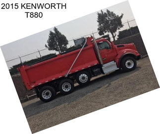 2015 KENWORTH T880