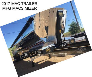 2017 MAC TRAILER MFG MACSIMIZER