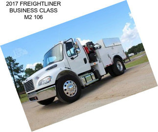 2017 FREIGHTLINER BUSINESS CLASS M2 106