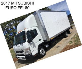 2017 MITSUBISHI FUSO FE180