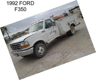 1992 FORD F350