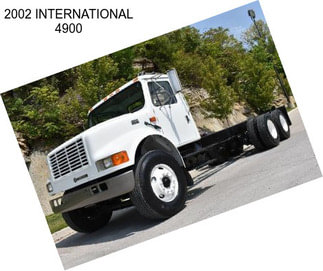 2002 INTERNATIONAL 4900