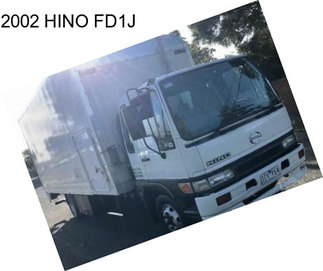 2002 HINO FD1J