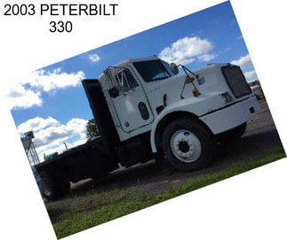 2003 PETERBILT 330