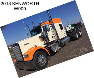 2018 KENWORTH W900