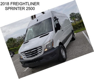 2018 FREIGHTLINER SPRINTER 2500