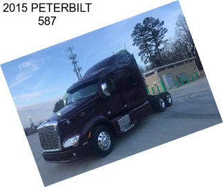 2015 PETERBILT 587