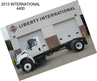 2013 INTERNATIONAL 4400