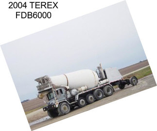 2004 TEREX FDB6000