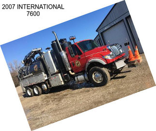 2007 INTERNATIONAL 7600