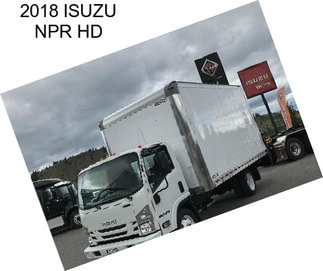 2018 ISUZU NPR HD