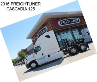 2016 FREIGHTLINER CASCADIA 125