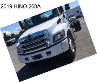 2019 HINO 268A