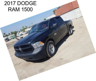 2017 DODGE RAM 1500