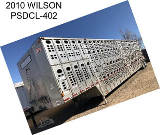 2010 WILSON PSDCL-402
