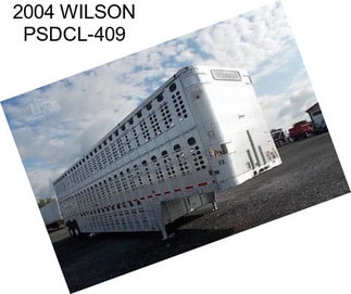 2004 WILSON PSDCL-409