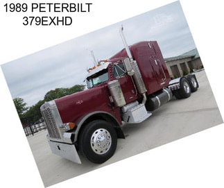 1989 PETERBILT 379EXHD