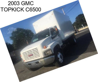 2003 GMC TOPKICK C6500