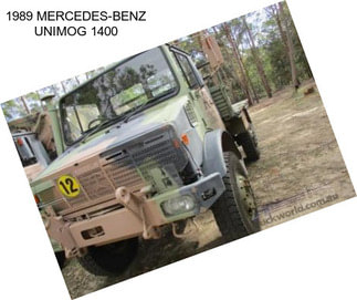 1989 MERCEDES-BENZ UNIMOG 1400