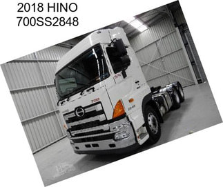 2018 HINO 700SS2848