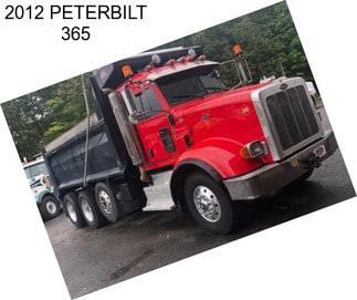 2012 PETERBILT 365