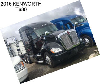 2016 KENWORTH T680