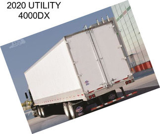 2020 UTILITY 4000DX