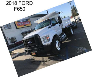 2018 FORD F650