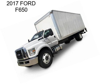 2017 FORD F650