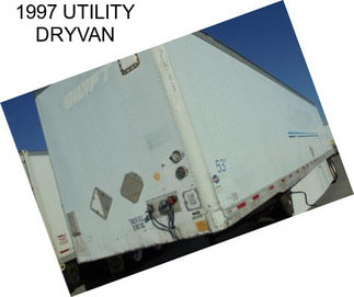 1997 UTILITY DRYVAN