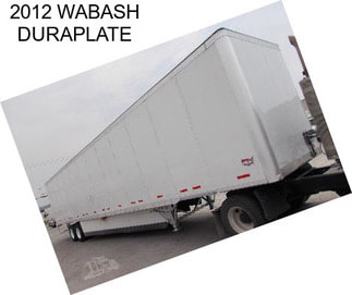 2012 WABASH DURAPLATE