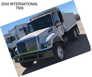 2004 INTERNATIONAL 7500