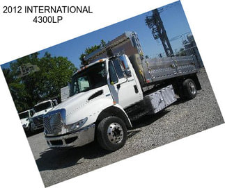 2012 INTERNATIONAL 4300LP