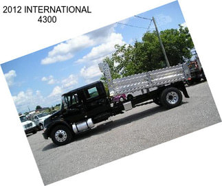 2012 INTERNATIONAL 4300