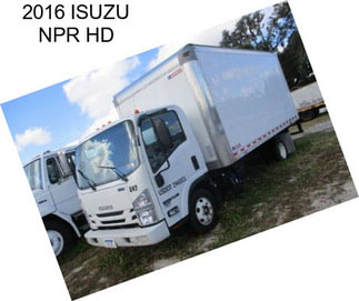 2016 ISUZU NPR HD