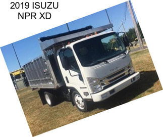 2019 ISUZU NPR XD