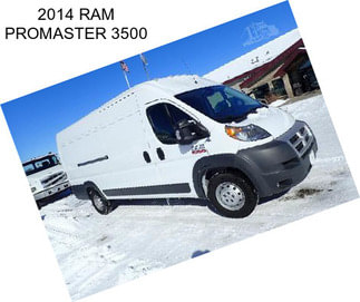 2014 RAM PROMASTER 3500