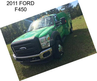 2011 FORD F450