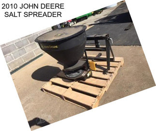 2010 JOHN DEERE SALT SPREADER