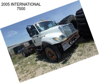 2005 INTERNATIONAL 7500