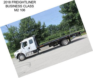 2018 FREIGHTLINER BUSINESS CLASS M2 106